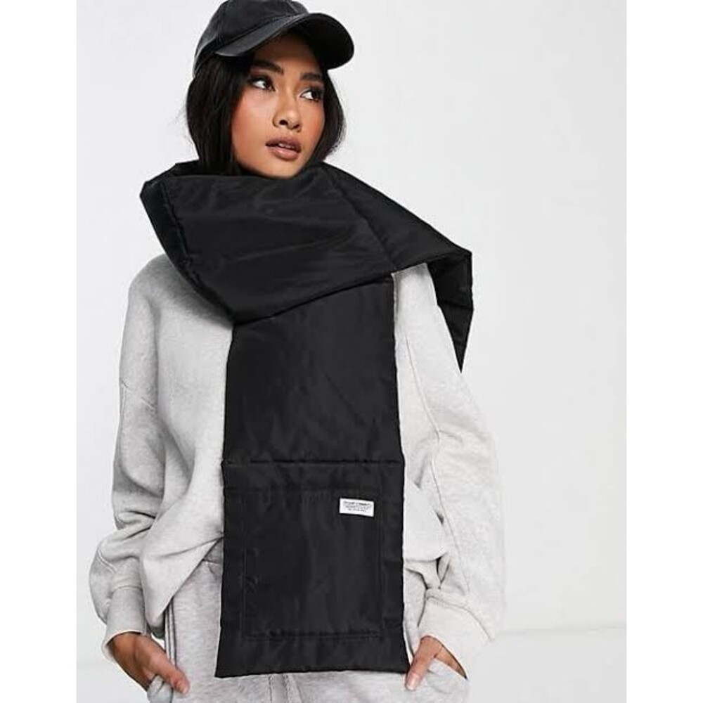 Nylon puffer scarf Top Shop